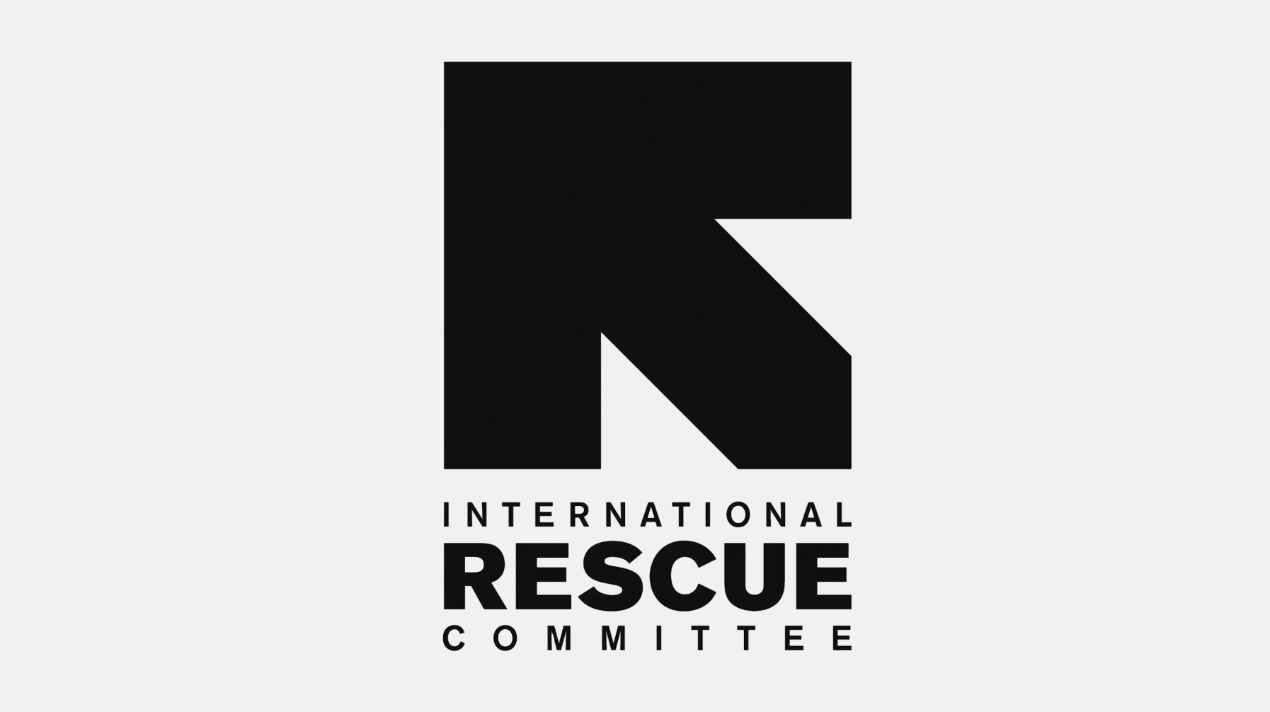 International Rescue Committee logo.